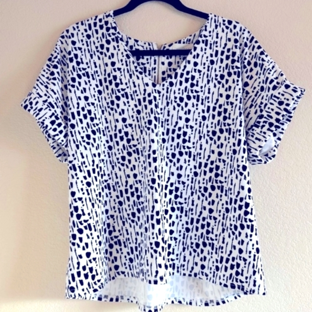 Cuffed Sleeve Top